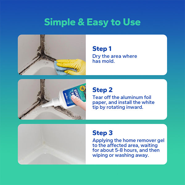 🏠Overnight Mold Killer Gel! Erases Stubborn Mold in 15 Min, Eco-Safe for Your Family🌿