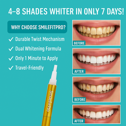 🔥 LAST DAY! 73% OFF FLASH SALE 💎 Diamond Whitening Pen | Visible Results in 7 Days ✨