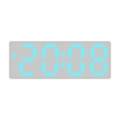 Simple Style LED Electronic Alarm Clock Battery and Plug-in Dual-use Timepiece Yida Time